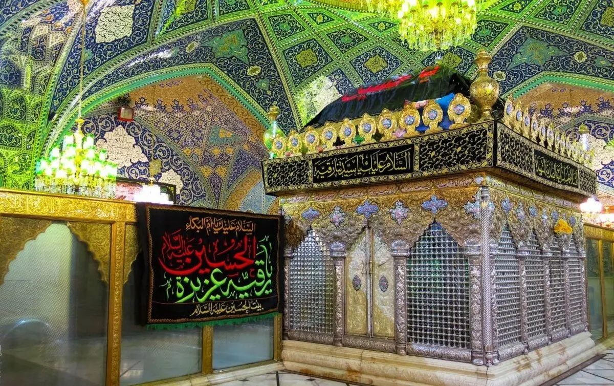 (ویدئو) عالم برجسته شیعه حرم حضرت رقیه(س) را زیارت کرد