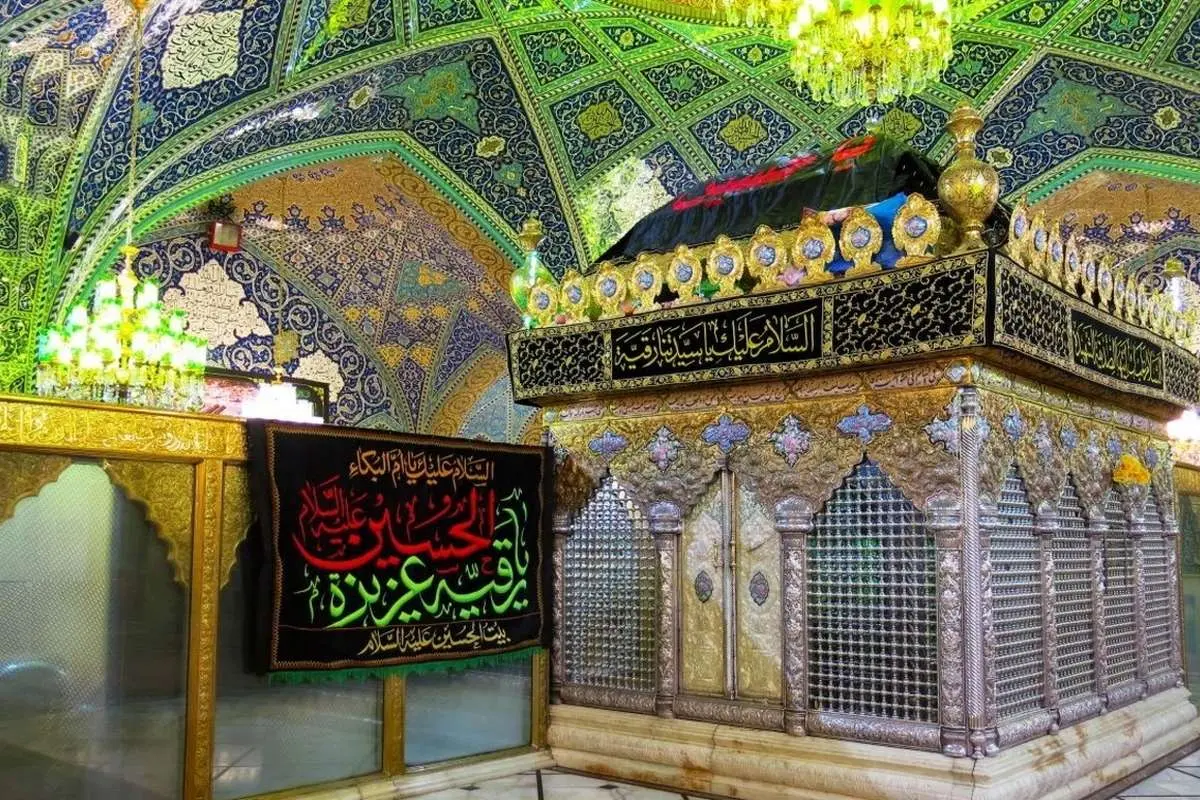 (ویدئو) عالم برجسته شیعه حرم حضرت رقیه(س) را زیارت کرد