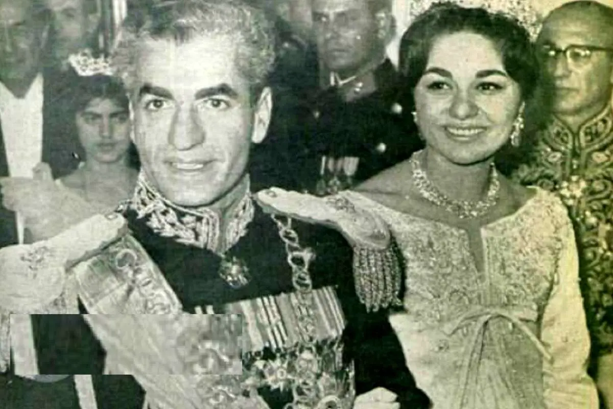 عکسهای دیدهنشده از مراسم ازدواج فرح و محمدرضا پهلوی