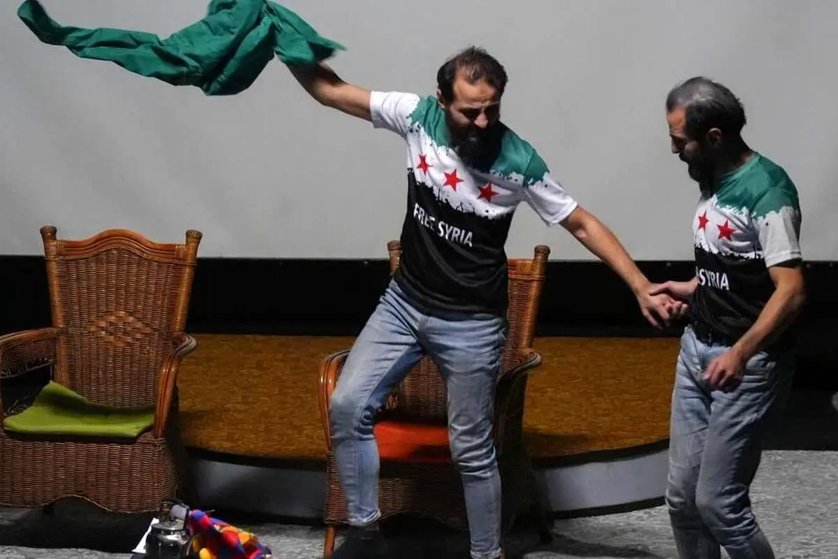 (تصاویر) اولین نمایش تئاتر در سوریه پس از سرنگونی حکومت بشار اسد