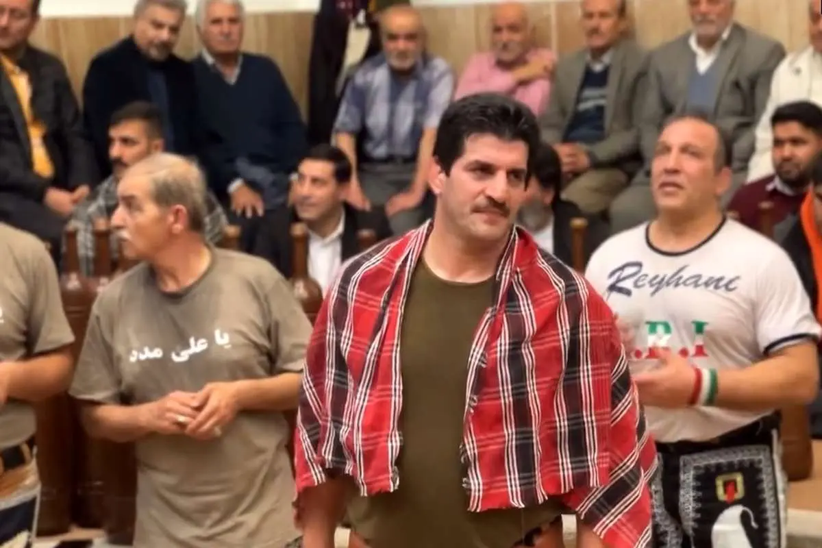 (ویدئو) نیایش پایانی آیین گود زورخانه توسط رسول خادم