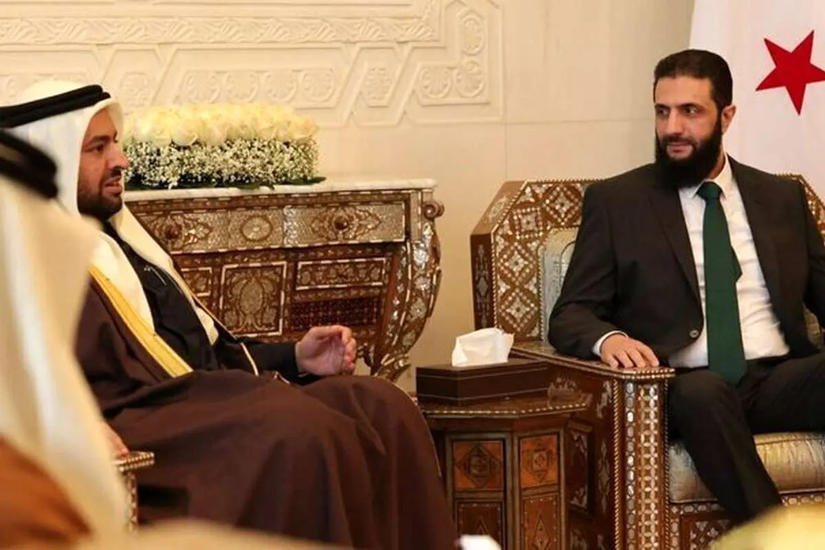 دعوت الجولانی از امیر قطر برای سفر به سوریه
