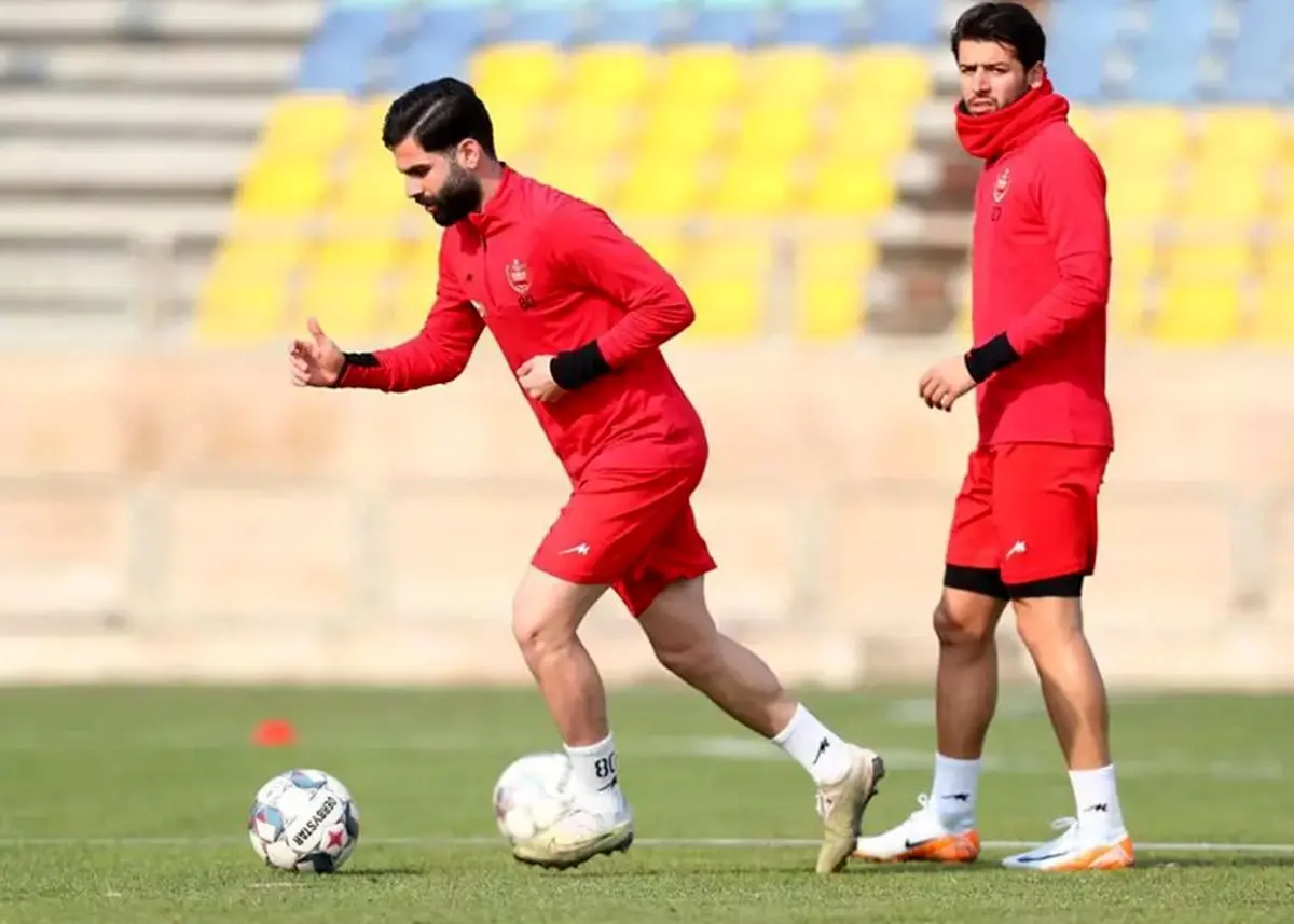 تقلید از روی دست برانکو؛ کریم باقری پرسپولیسی‌ها را با متد پروفسور تمرین می‌دهد