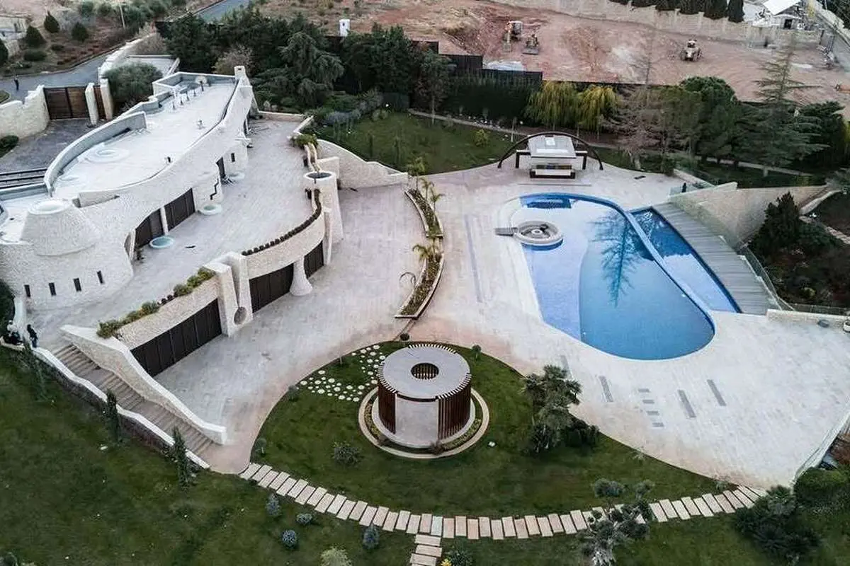 (ویدئو) کاخ ماهر اسد در نزدیکی دمشق