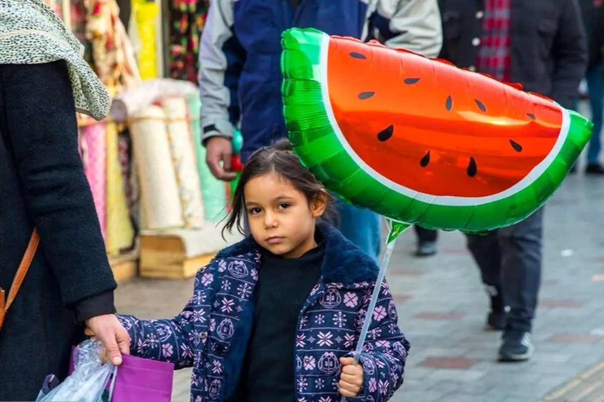 (تصاویر) بازار شب یلدا در تهران