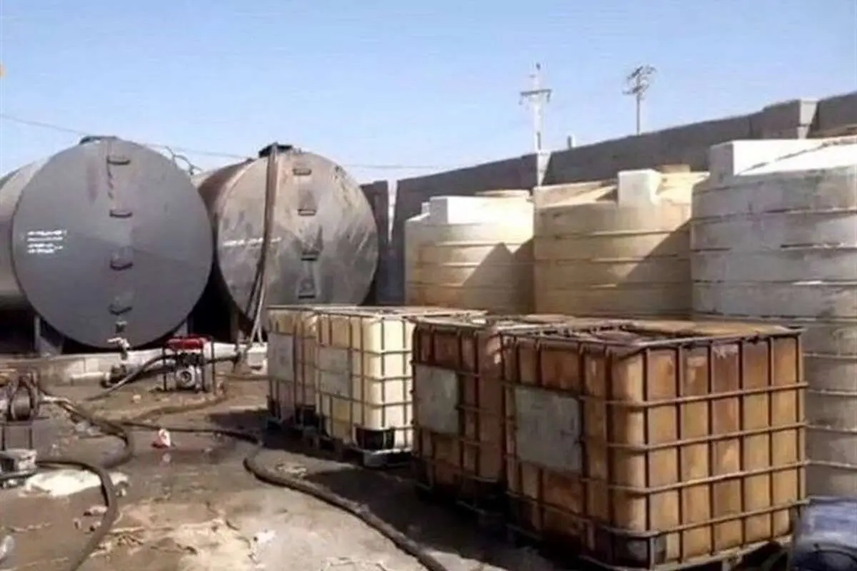 کشف کارگاه تولید مشکهای ماری حمل سوخت قاچاق