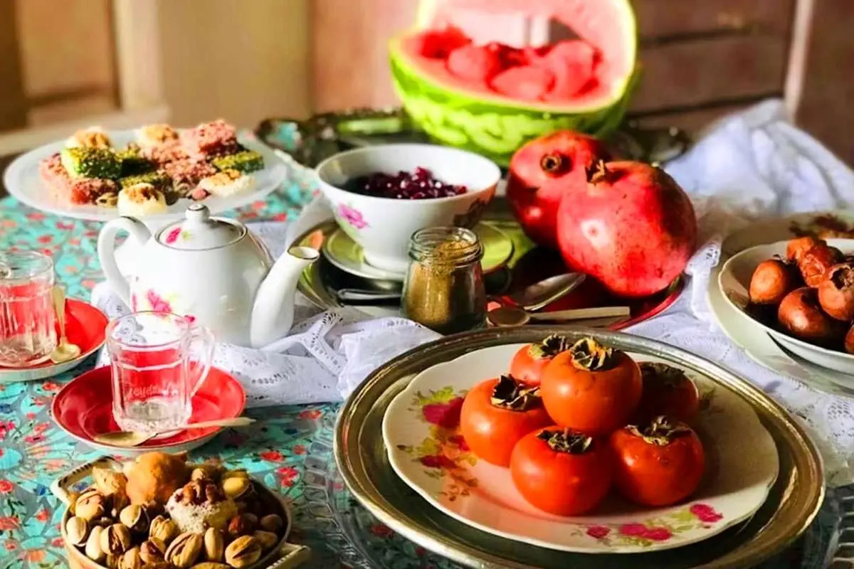 یک سفره شب یلدا چقدر آب میخورد؟