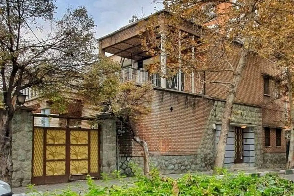 (تصاویر) معماری قدیمی خانه زیبای خیابان پاسداران