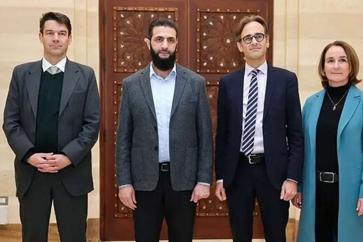 (تصاویر) کاروان آمریکا در محل اقامت «ابومحمد الجولانی»