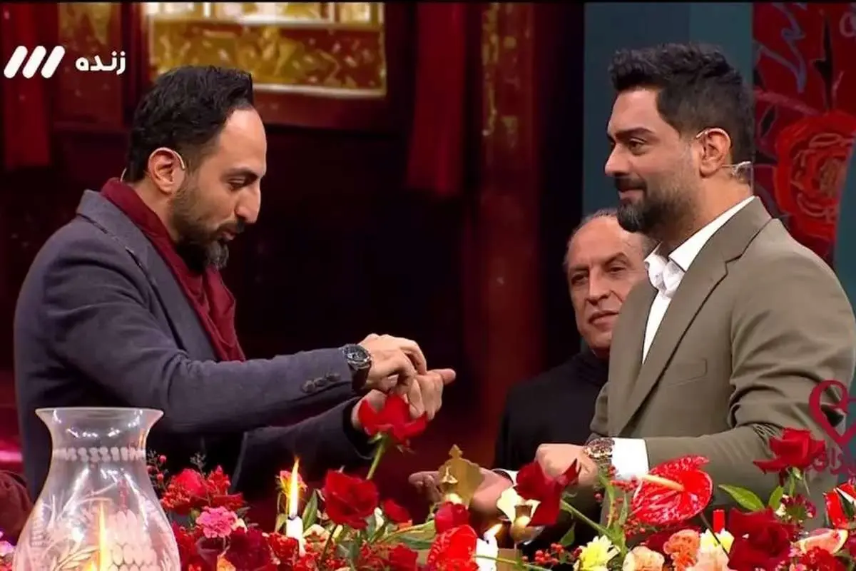 (ویدئو) سرقت ساعت مجری شبکه ۳ در پخش زنده!