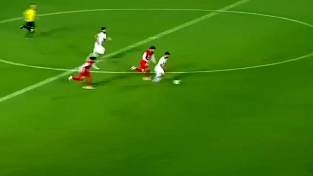(ویدیو) گل سوم مس رفسنجان به پرسپولیس توسط علی‌نژاد دقیقه ۱۱+۹۰