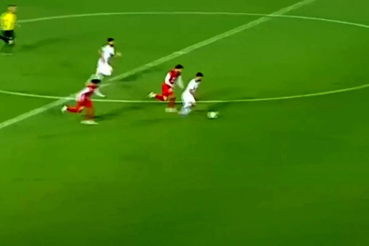 (ویدیو) گل سوم مس رفسنجان به پرسپولیس توسط علینژاد دقیقه ۱۱+۹۰