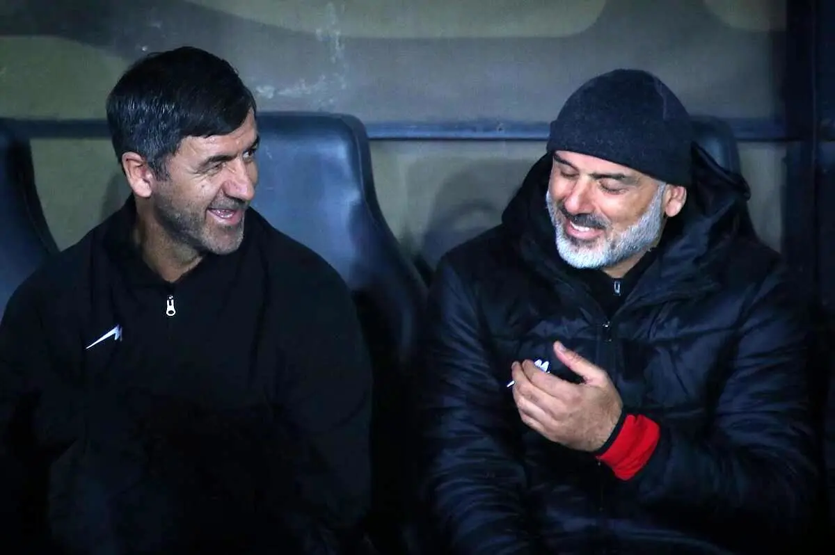(عکس) تبریک اسطوره به اسطوره پس از برد پرسپولیس