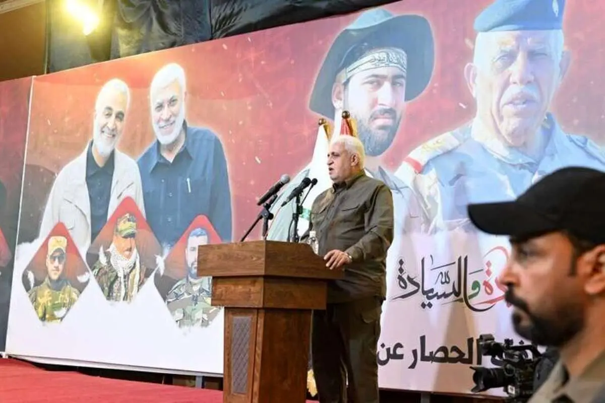 رئیس سازمان حشد الشعبی عراق: به برادران خود در ایران وفادار هستیم