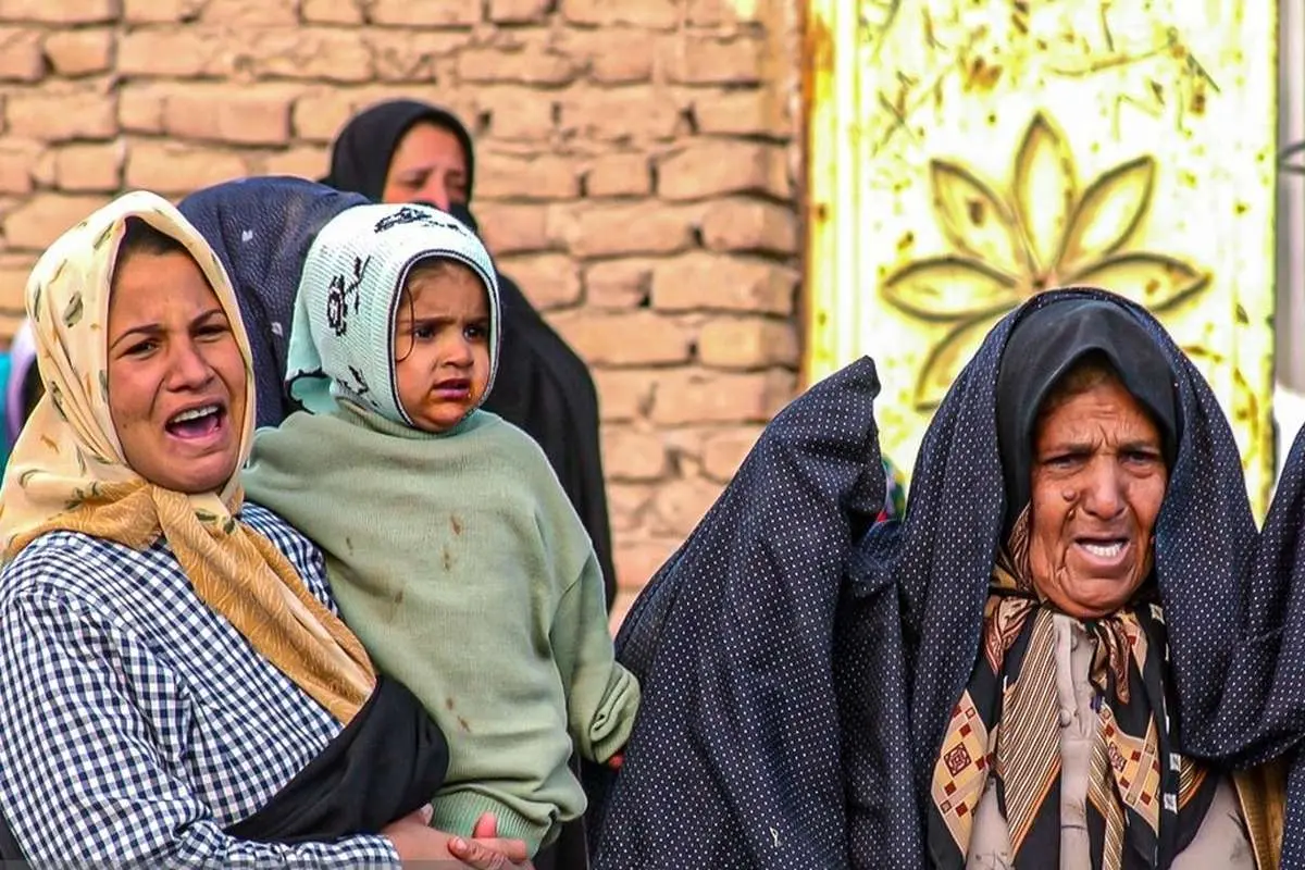 (تصاویر) زمستان بم سال ۱۳۸۲