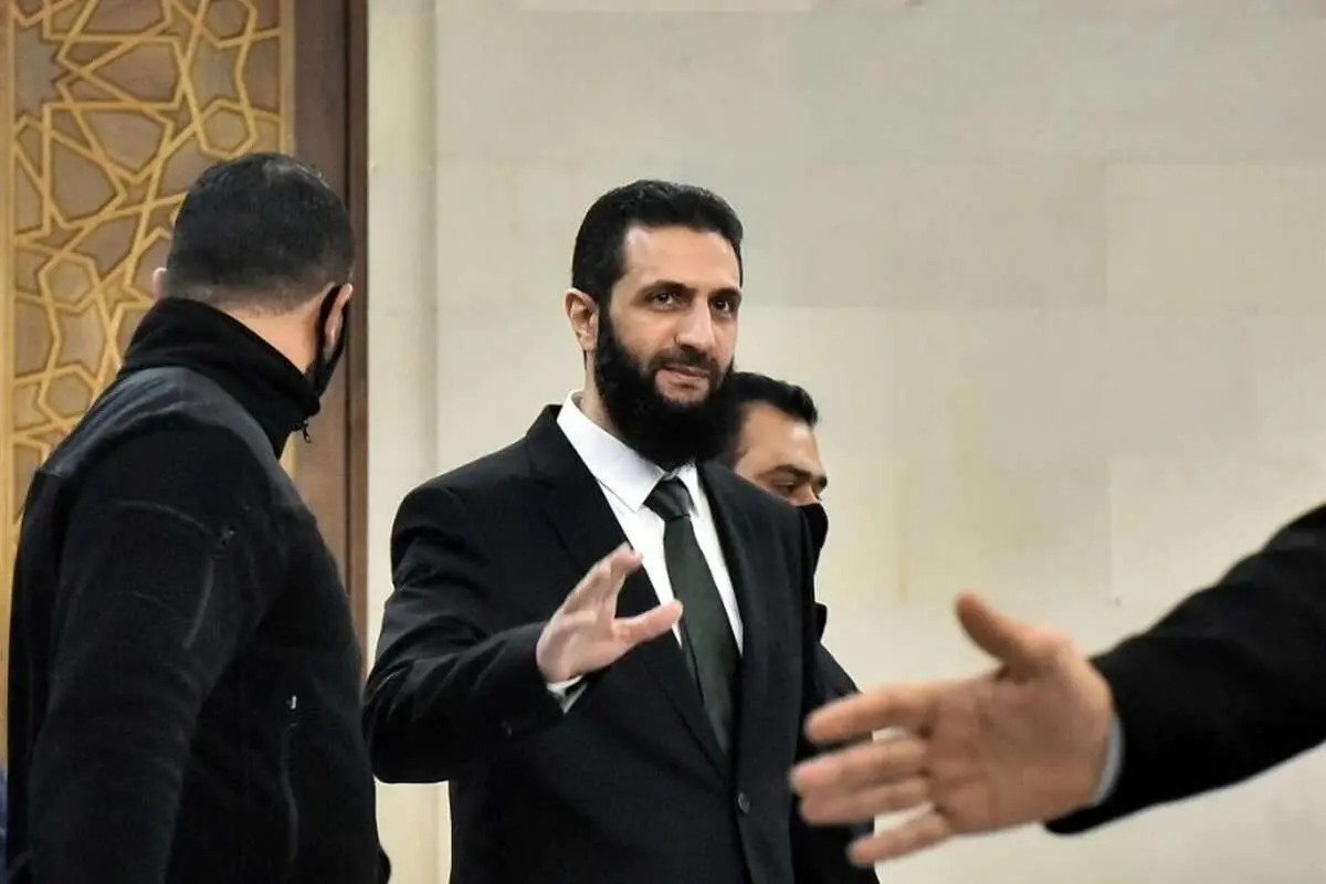 دیدار الجولانی با اعضای هیئت عالیرتبه بحرینی