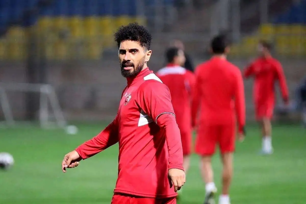 (عکس) کاپیتان پرسپولیسیها با شمایل یک نینجا!