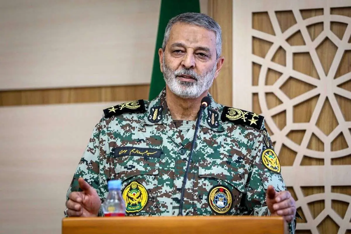فرمانده کل ارتش: اگر وارد بازی شویم، آن روز قدرت ایران دیده میشود