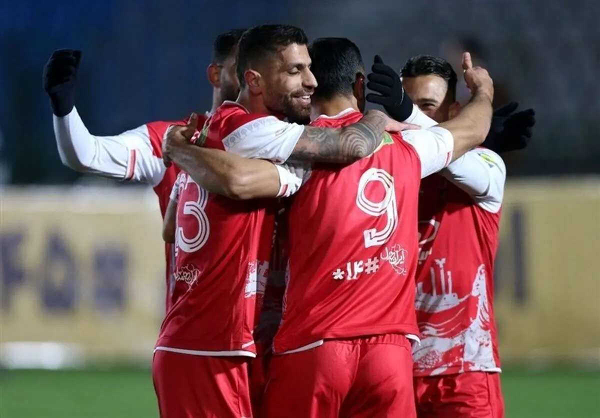 جدول لیگ برتر بعد از برد پر گل پرسپولیس مقابل هوادار