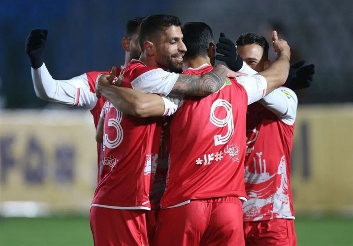 جدول لیگ برتر بعد از برد پر گل پرسپولیس مقابل هوادار