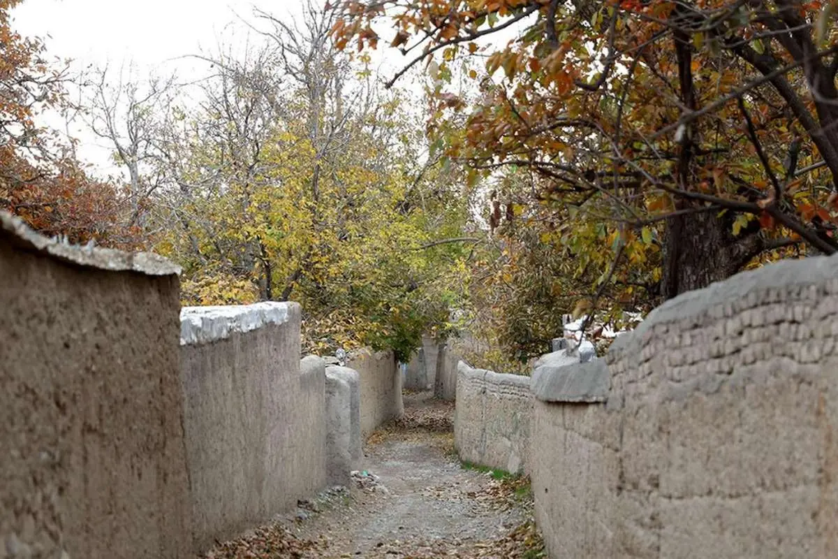 کوچه ای در کن که اندرونی ناصرالدین شاه بود