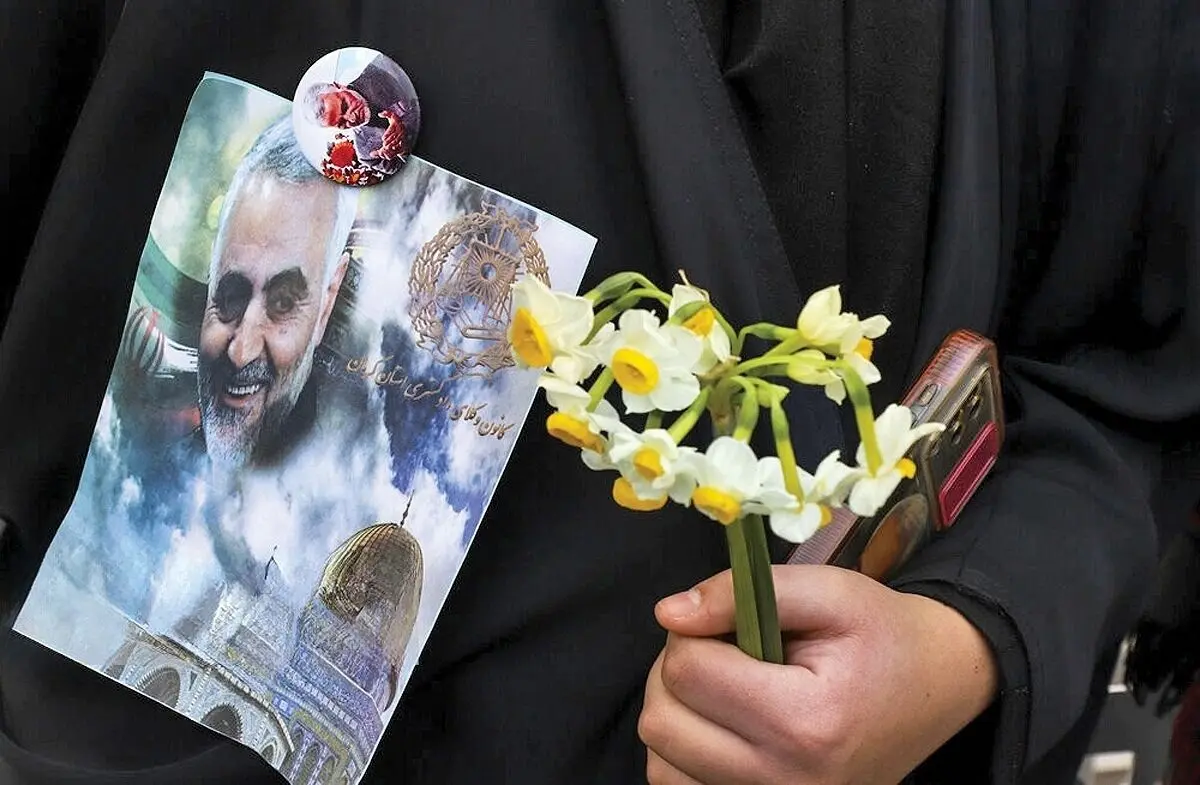 برگزاری مراسم سالگرد شهادت سردار سلیمانی با حضور پزشکیان