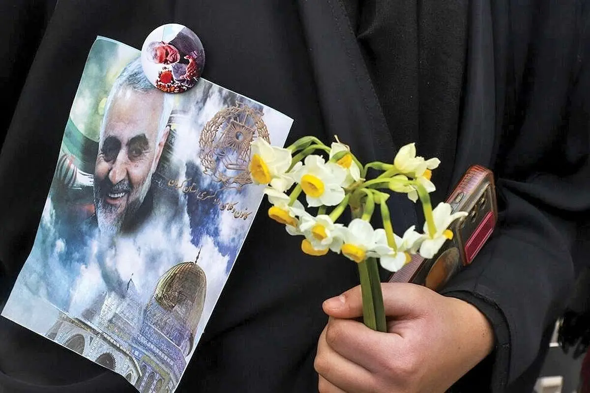 برگزاری مراسم سالگرد شهادت سردار سلیمانی با حضور پزشکیان