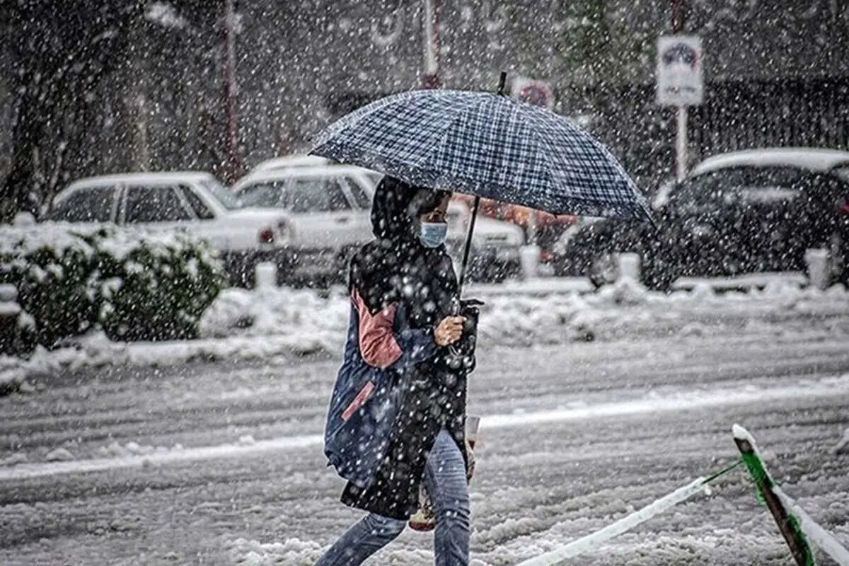 ادامه بارش برف و باران در این استانها