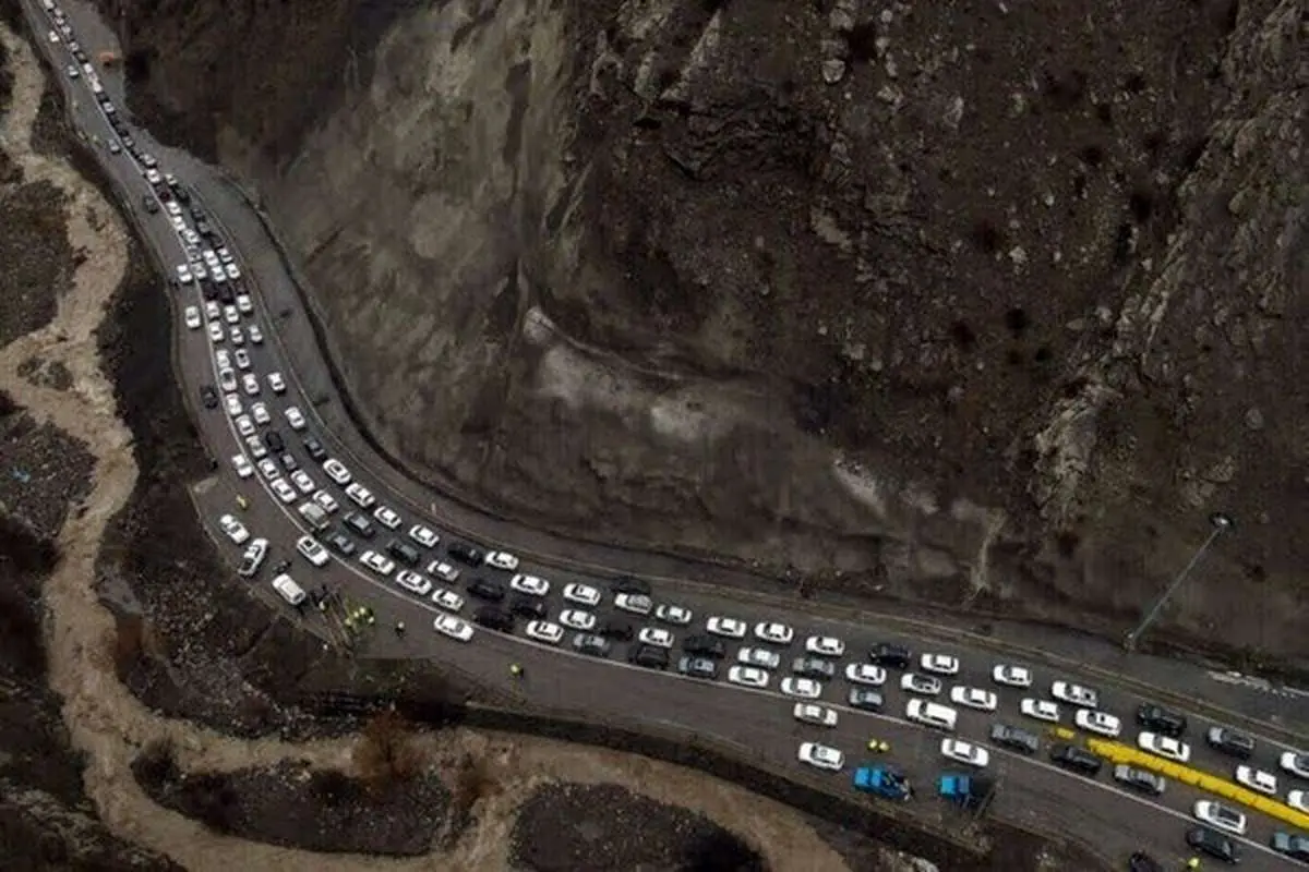 جمعه پُرترافیک در جادههای شمال