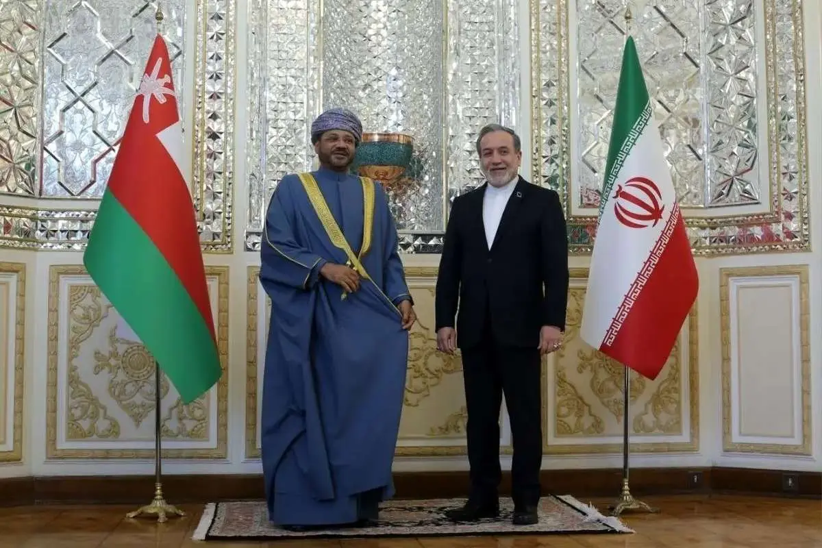 استقبال عراقچی از وزیر خارجه عمان