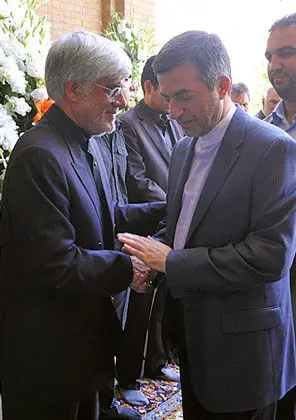 حواشی حضور مشایی در دانشگاه شریف+ عکس