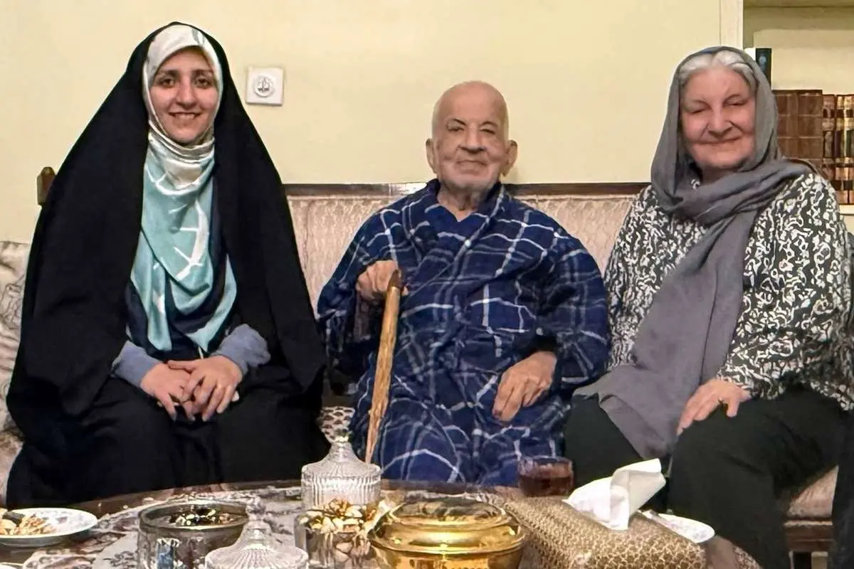 (ویدئو) معاون رئیس جمهور به دیدار نوش‌آفرین انصاری رفت