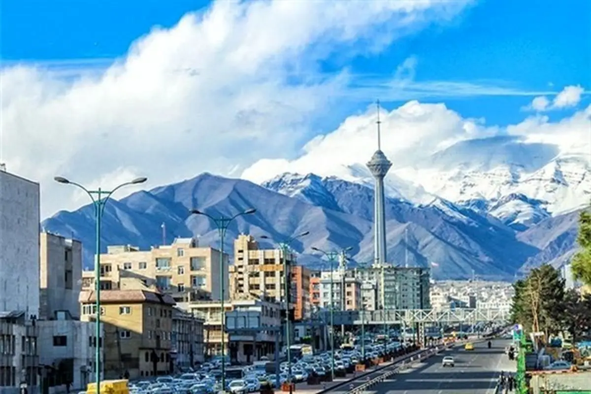شاخص آلودگی هوای تهران؛ ۱۳ دی