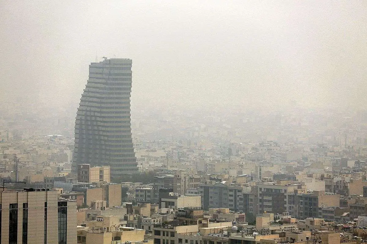 شاخص آلودگی هوای تهران؛ ۱۷ دی