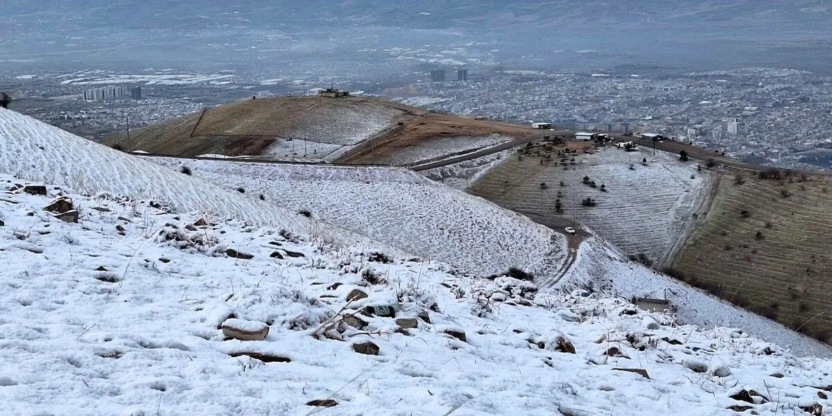 (تصاویر) کوه‌های اقلیم کردستان عراق پوشیده از برف