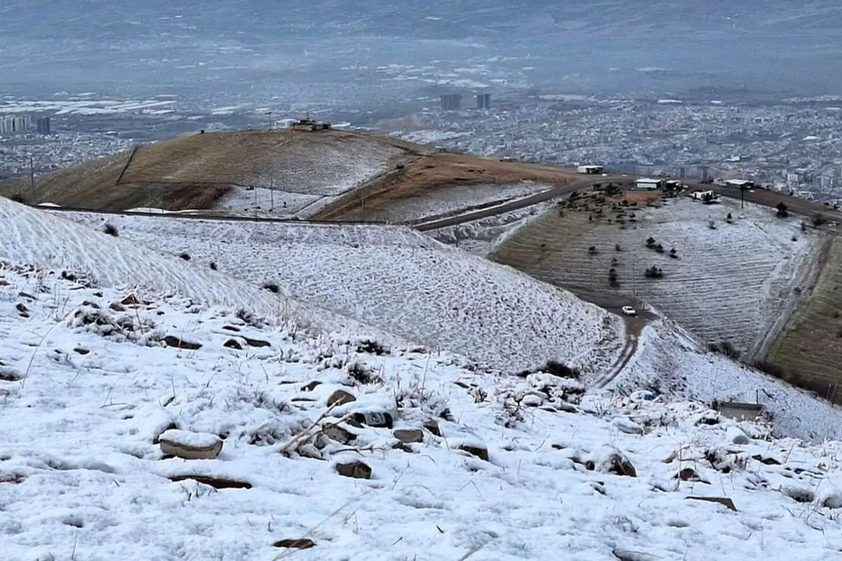 (تصاویر) کوه‌های اقلیم کردستان عراق پوشیده از برف