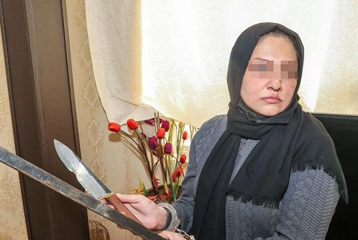 (تصاویر) بازسازی صحنه قتل و قطعه‌قطعه کردن پدر توسط دخترش