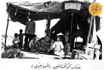 یک عکس یک روایت: خانواده آلونک‌نشین در خیابان شهباز جنوبی تهران