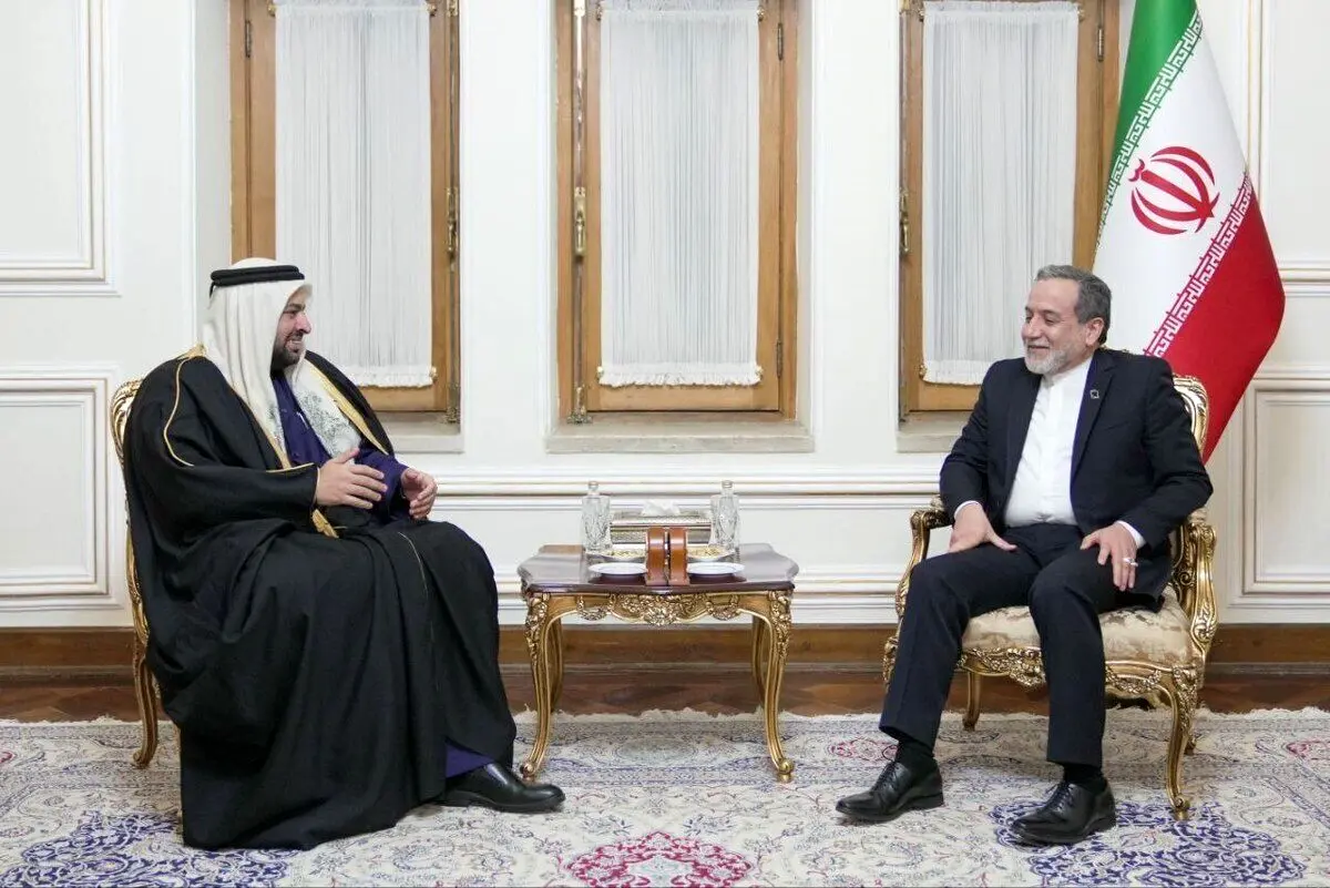 دیدار وزیر مشاور دولت قطر در امور خارجه با عراقچی