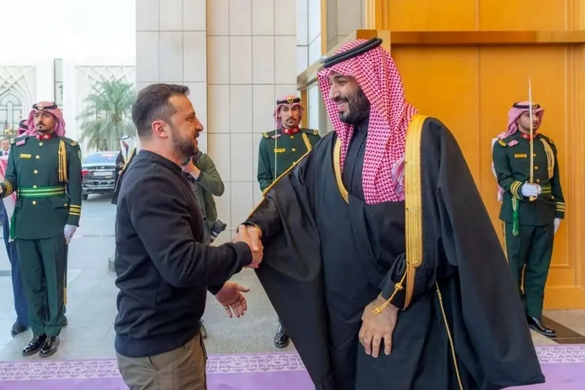 گفتوگوی مهم زلنسکی با بن سلمان درباره جنگ اوکراین