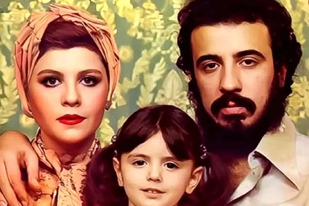 (عکس) تیپ متفاوت «علی حاتمی» در پشت صحنه فیلم کمالالملک؛ سال ۶۲