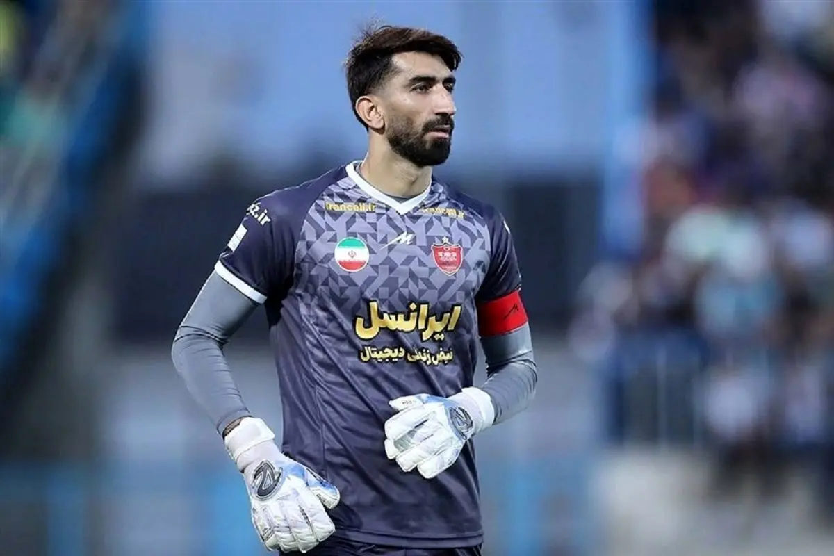 (عکس) علیرضا بیرانوند: پنالتی‌هایی که در پرسپولیس گرفتم، تقدیم به گل محمدی