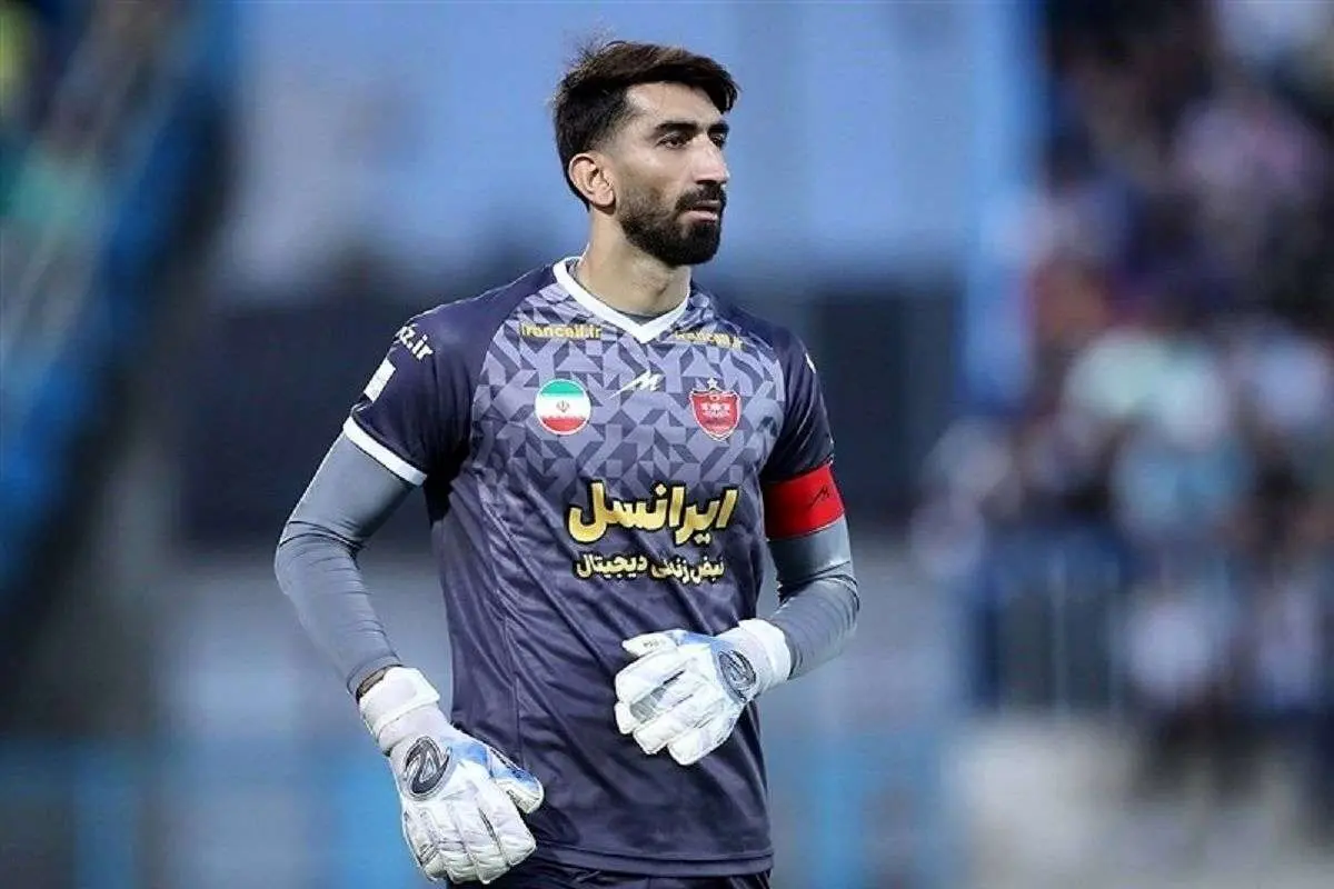 (عکس) علیرضا بیرانوند: پنالتیهایی که در پرسپولیس گرفتم، تقدیم به گل محمدی