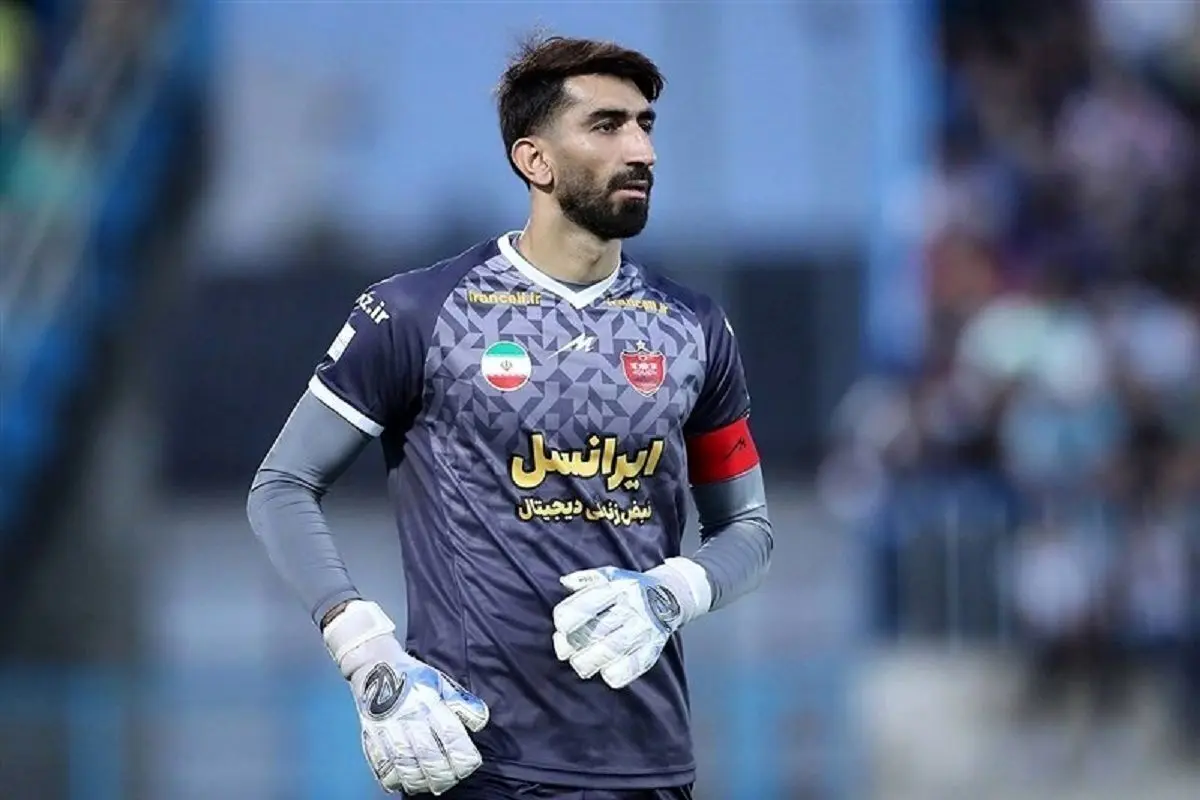 (عکس) علیرضا بیرانوند: پنالتی‌هایی که در پرسپولیس گرفتم، تقدیم به گل محمدی