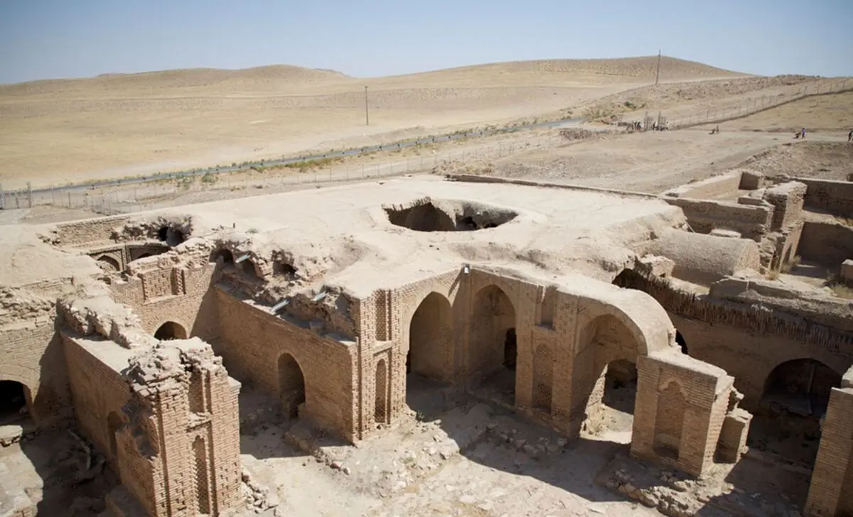 (عکس) کاروانسرایی قدیمی در پایتخت
