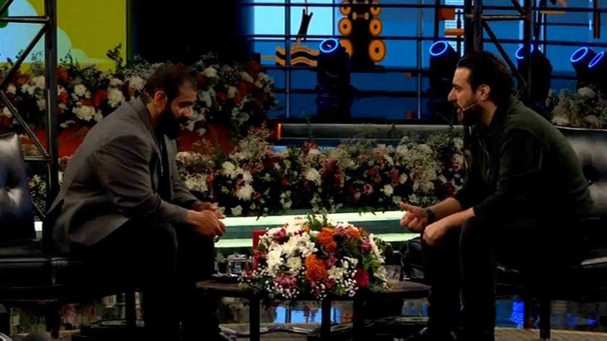 (ویدیو) زورآزمایی محسن کیایی مقابل هادی چوپان