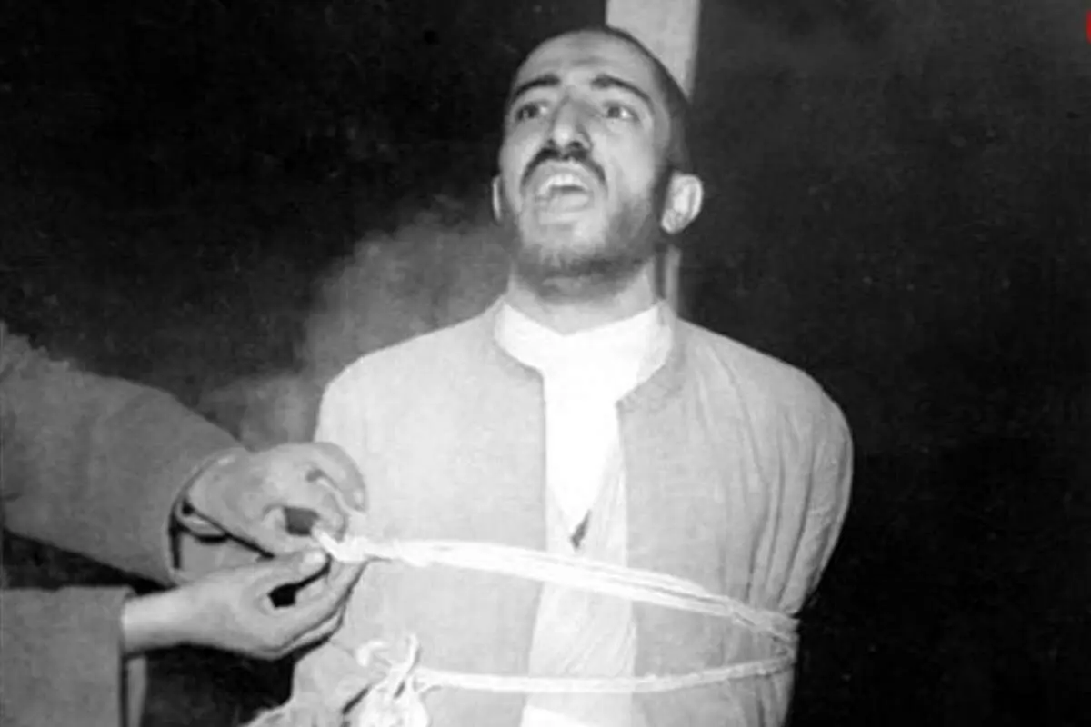 (تصویر) قابی از تاریخ؛ «نواب صفوی» چند روز پیش از اعدام