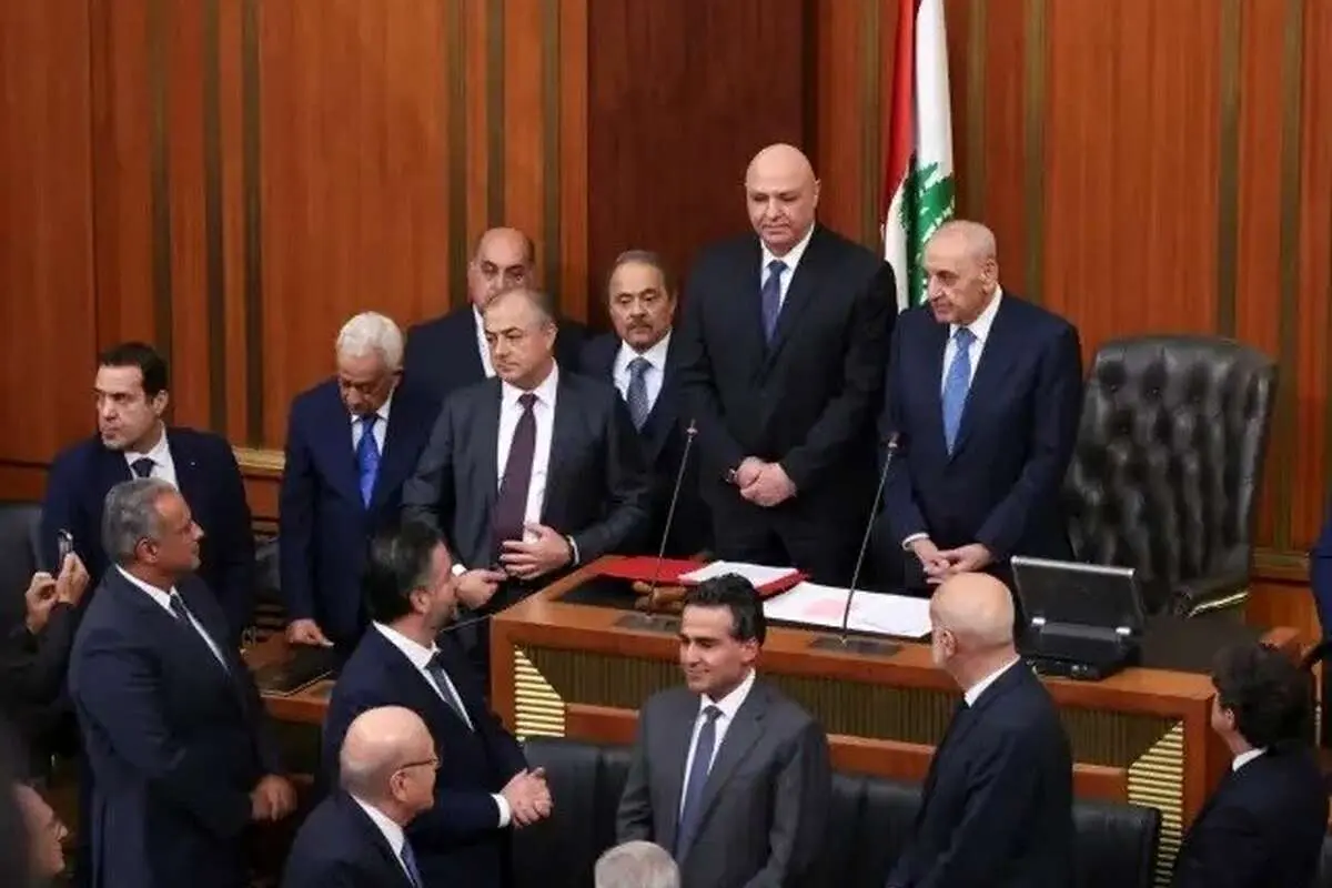 (ویدئو) اظهارات جوزف عون پس از ادای سوگند در پارلمان لبنان