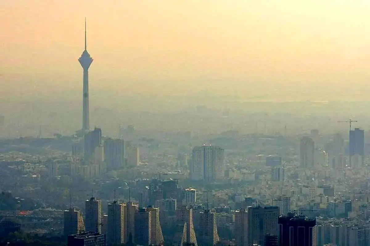 (تصویر) تهران هشتمین شهر آلوده جهان شد