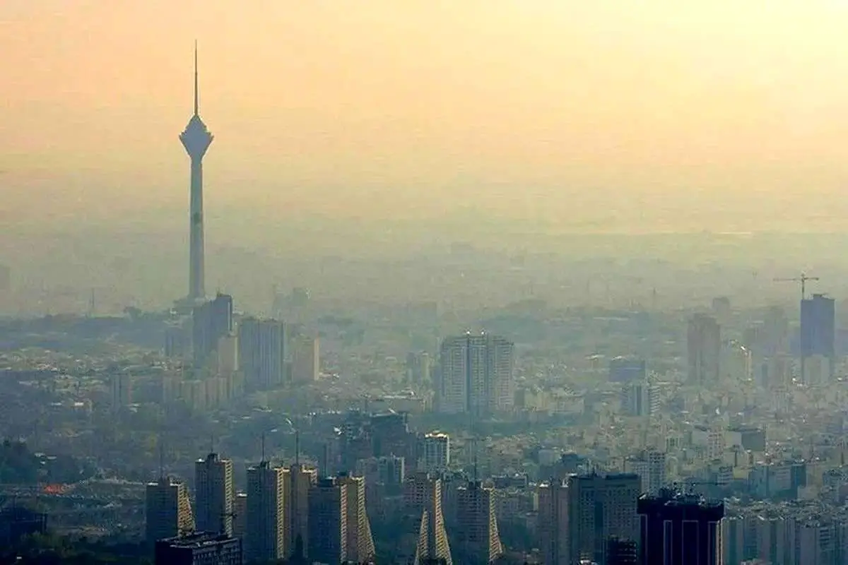 (تصویر) تهران هشتمین شهر آلوده جهان شد